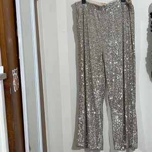 Sequin pants!